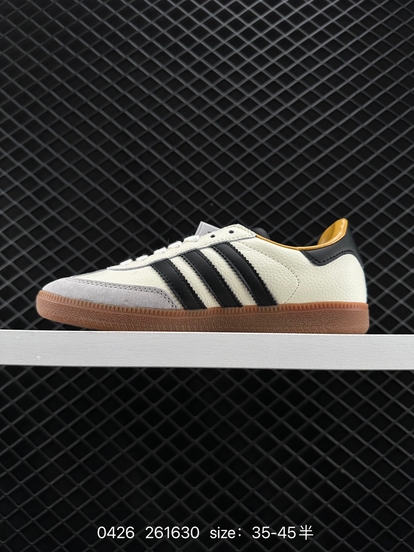 JJJJound x AD Originals Samba Classic”Studded Pack Black“